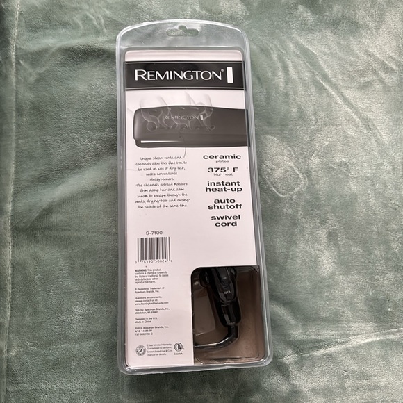 Rare Remington Wet/Dry Flat Iron 1” S-7100 - Picture 2 of 2
